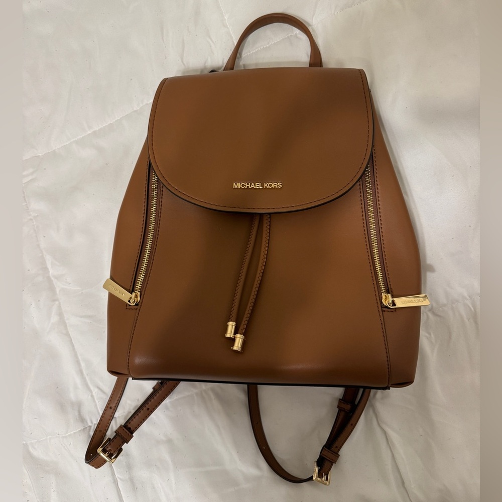 Michael Kors Brown Backpack